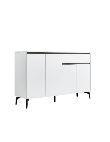 Buffet 1 cajón 4 puertas Eland blanco