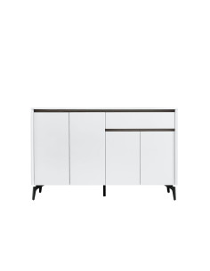 Buffet 1 cajón 4 puertas Eland blanco