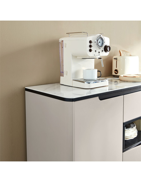 Buffet 2 cajones 4 puertas Nali gris claro