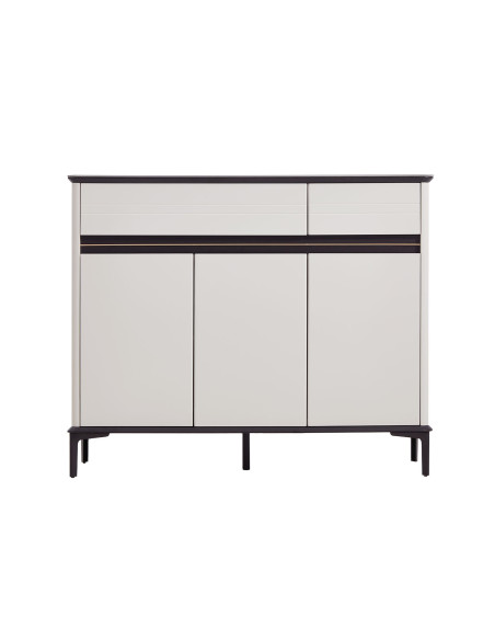 Buffet 2 cajones 3 puertas Minoa gris claro