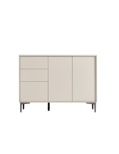 Buffet 3 cajones 2 puertas Nuvia blanco