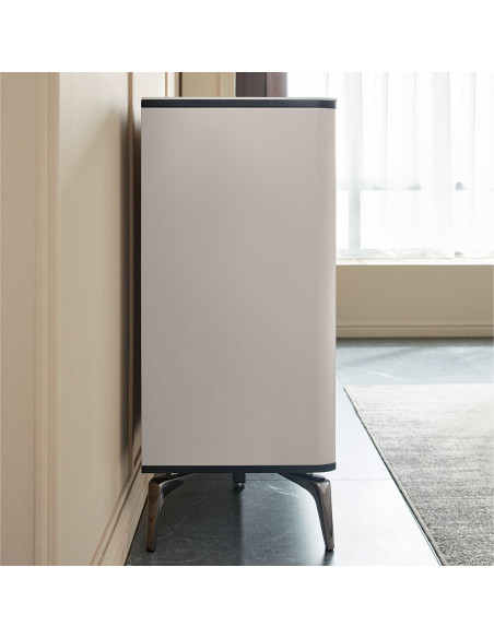 Buffet 2 cajones 4 puertas Nali gris claro