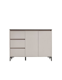 Buffet 3 cajones 2 puertas Taren gris claro