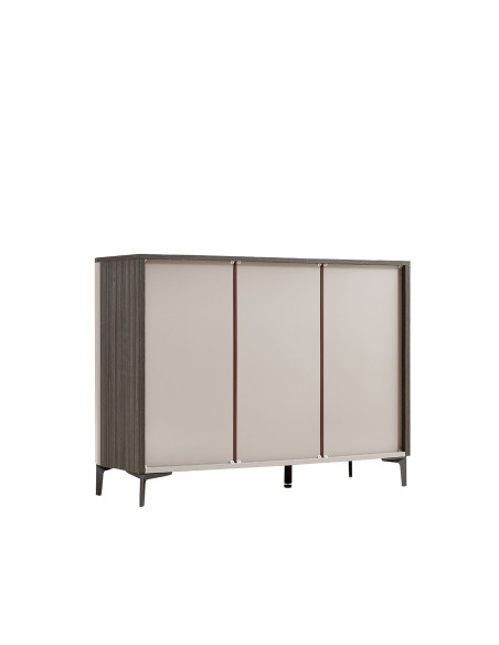 Buffet 3 cajones 2 puertas Taren gris claro