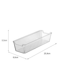 Caja organizadora plástico 26x8.5x5.4cm 2