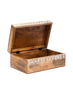 Caja de Madera Print 28x18x12cm - Organización Dormitorio 2