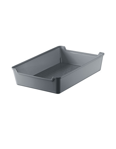 Caja Organizadora de Plástico Gris 26x17x5,5cm - Ordenación