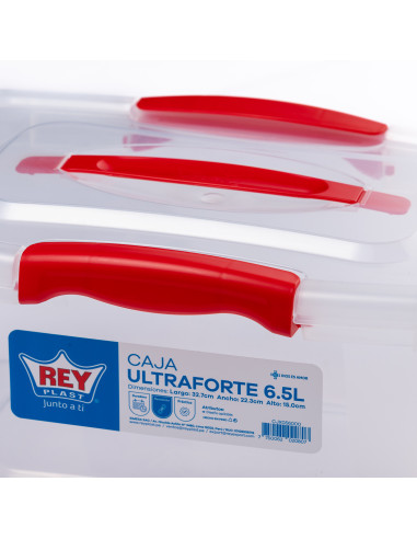 Caja Ultraforte 6,5L - Organizador de Dormitorio