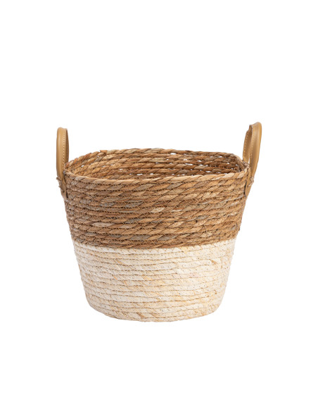 Canasto Nam Junco L - Decoración y Organización de Espacios