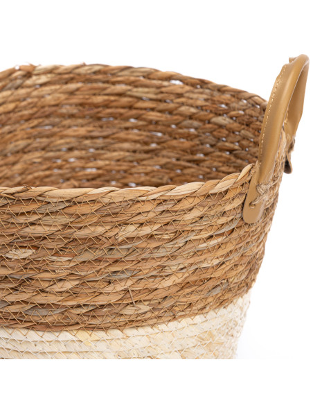 Canasto Nam Junco L - Decoración y Organización de Espacios
