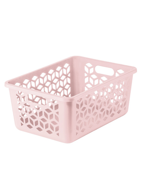 Canasto organizador rosado 5L