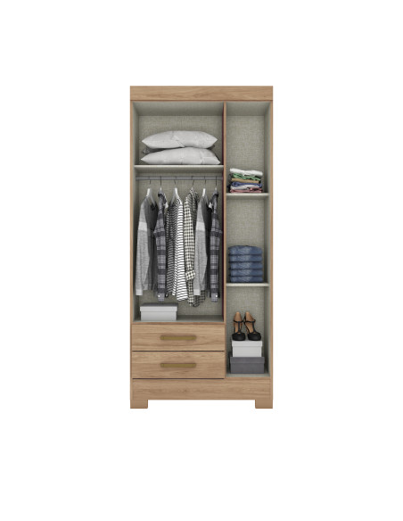 Closet 3 Puertas Jequitibia - Mueble de Dormitorio