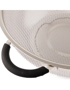 Colador de Acero Inoxidable 25cm - Accesorio de Cocina Esencial 2