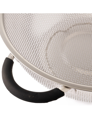 Colador de Acero Inoxidable 25cm - Accesorio de Cocina Esencial