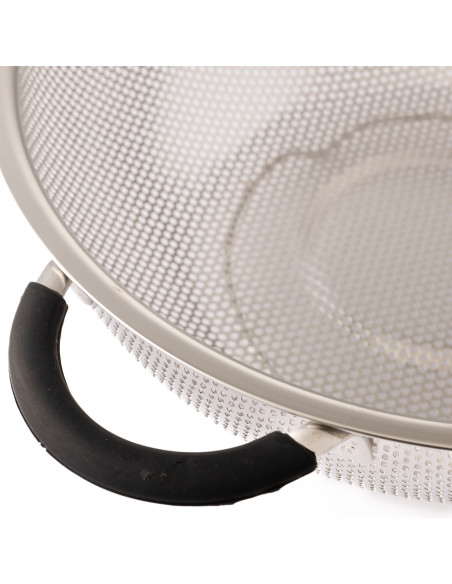 Colador de Acero Inoxidable 25cm - Accesorio de Cocina Esencial