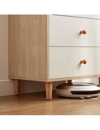 Cómoda 4 cajones Hela blanco