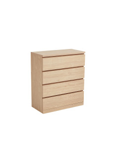 Cómoda 4 cajones Kaia café 2