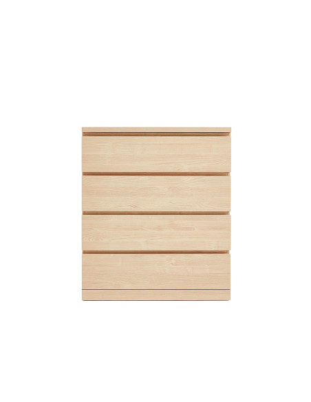 Cómoda 4 cajones Kaia café