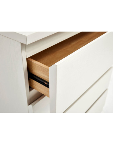 Cómoda 4 cajones Kaia blanco