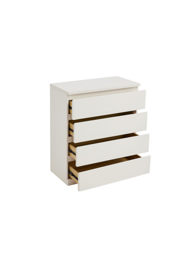 Cómoda 4 cajones Kaia blanco