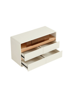 Cómoda 6 cajones Aiko beige 2