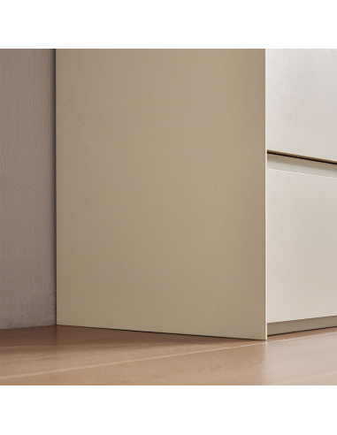 Cómoda 6 cajones Auri crema