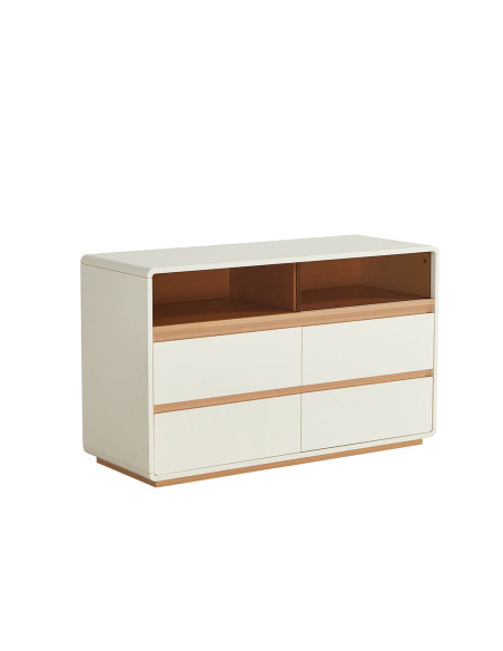 Cómoda 6 cajones Aiko beige