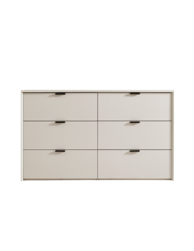 Cómoda 6 Cajones Turku - Almacenamiento Moderno y Elegante