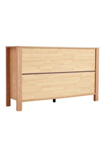 Cómoda 7 cajones Milán café