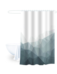 Cortina de Baño Prismático 180x180cm - Decora tu Baño con Estilo