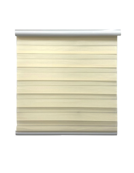 Cortina Roller Duo Beige 100x180cm - Regulación de Luz