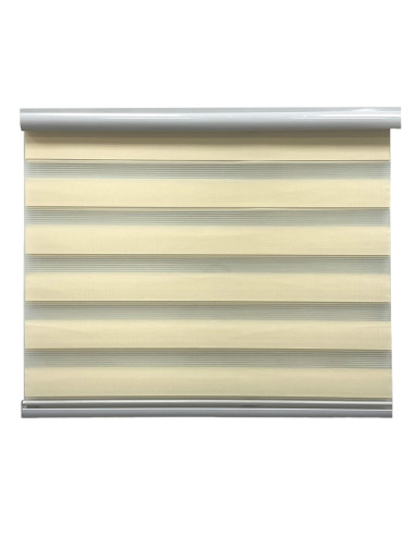 Cortina Roller Duo Beige 100x180cm - Regulación de Luz