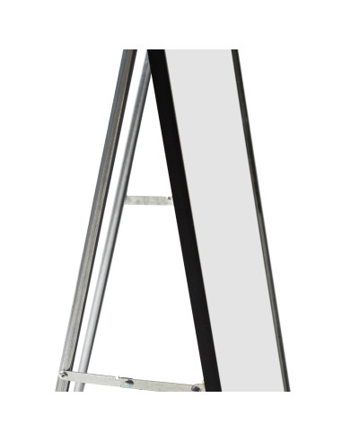 Espejo Arco Negro 42x152cm - Decoración Moderna de Pared