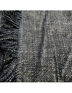 Mantel Slub gris osc 150x250cm 2