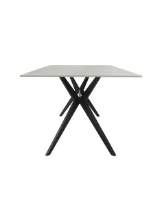 Mesa Comedor 6 Puestos Akila Gris Mate - Elegante y Moderna 2