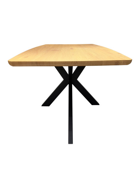 Mesa Comedor 6 Puestos Bonaire Madera Clara - Elegante y Funcional