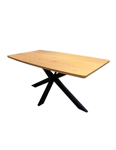 Mesa Comedor 6 Puestos Bonaire Madera Clara - Elegante y Funcional