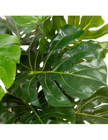 Monstera Artificial 60cm - Planta Decorativa Sin Mantenimiento