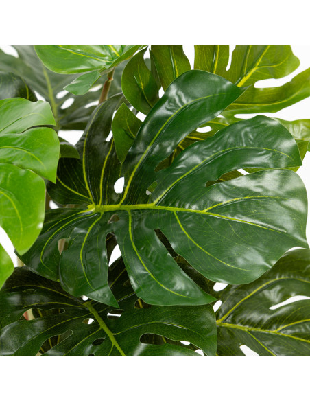 Monstera Artificial 60cm - Planta Decorativa Sin Mantenimiento