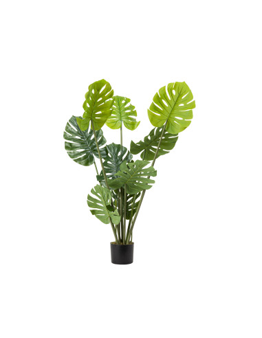 Monstera Artificial 120cm - Planta Decorativa Sin Mantenimiento