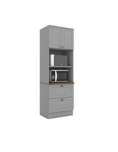 Mueble Horno Americana Gris 71.5cm - Mueble de Cocina