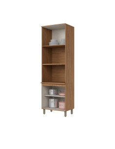 Mueble Horno Requinte 71.5cm Madera y Beige 4 Puertas 2