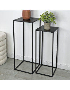 Set de Pedestales para Plantas Connor - Decoración de Interiores 2