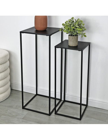 Set de Pedestales para Plantas Connor - Decoración de Interiores