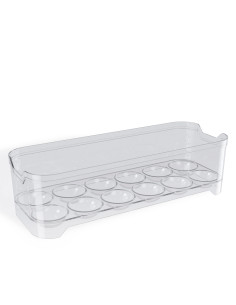 Portahuevos transparente