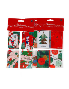 Set 8 colgantes regalo surtidos 4 diseños