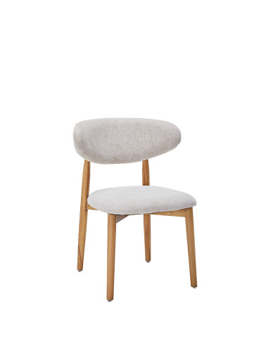 Silla comedor Guadalupe crema set de 2