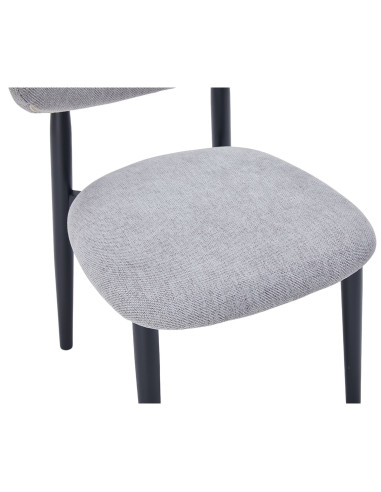 Silla comedor Guadalupe gris set de 2