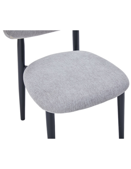 Silla comedor Guadalupe gris set de 2