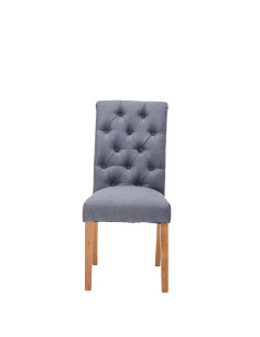 Silla comedor Jason gris set de 2